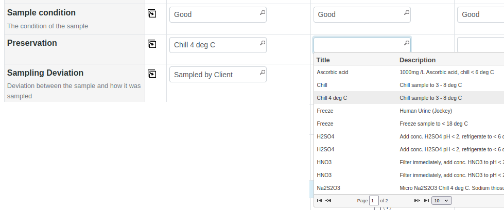 More Sample attributes in Bika Open Source LIMS